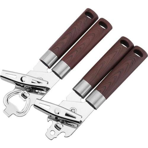 Multifunction Stainless Steel Plastic Can Jar Bottle Open Can Opener Beer Good Kitchen Tool Tools