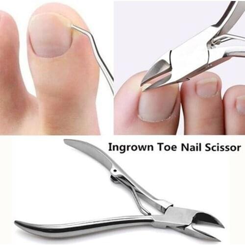 Ingrown Toe Nail Cuticle Scissor Paronychia Clipper Chiropody Podiatry Trimmer Footcare Tool Special Curved Head Design