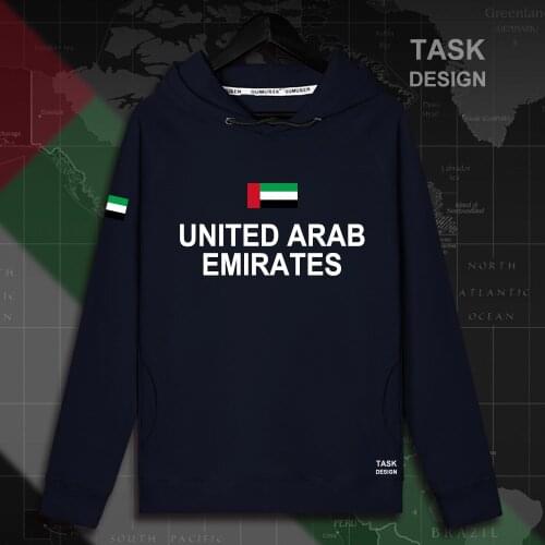 United Arab Emirates ARE UAE Emirati AE men hoodie pullovers hoodies men sweatshirt new streetwear clothing Sportswear tracksuit