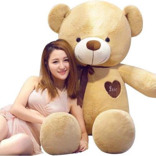 Wholesale 1m-2m American Giant Bear Skin Teddy Bear Soft Plush Toys For Children Baby Brinquedos Good Quality Cheap Price