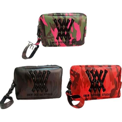 New fashion camouflage PU golf bag golf bag portable mini tote bag key mark color mens and womens free delivery