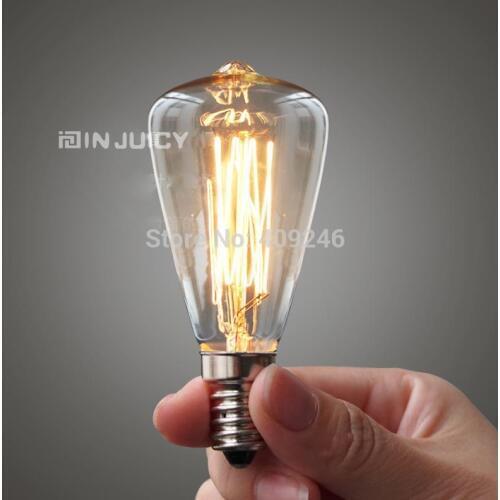 Marconi Style Light Bulb Industrial Vintage Edison 40W Clear Glass E14 AC120V Or 220V For Cafe Bar Coffee Shop
