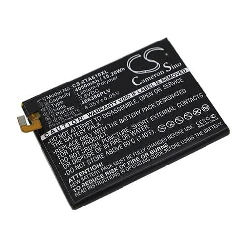 Cameron Sino Mobile SmartPhone Replacement Li-Polymer Battery 4000mAh For 466380PLV GIONEE BA610, BA610C, BA610 Free Tools