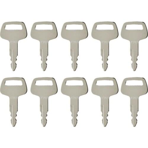 10 KEY For Kato Excavator Heavy Equipment Ignition Key OEM Logo 719-10306001