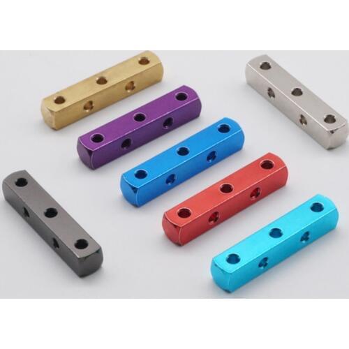 6*6*32mm/8*8*32mm Mass Damper Block Aluminum Alloy Damping Stabilizer Strip 15427/94925/95343 for Tamiya Mini 4WD Car Model