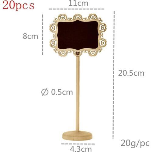 20 pcs free standing latest wedding table decoration