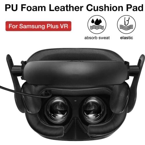 2020 VR Glasses PU Foam Replacement Leather Cushion Pad Perfect Accessory For Samsung Odyssey Plus Smart Glasses Accessories