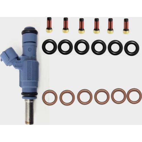 6sets fuel injector repair kits for Audi Porsche Volkswagen 3.2L V6 2004-2006 injection oem 0280157012 022906031j