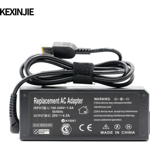 20V 4.5A 90W AC Adapter Battery Charger Power Supply For Lenovo for ThinkPad