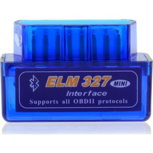 HOT!! OBD mini ELM327 Bluetooth OBD2 V2.1 Auto Scanner OBDII 2 Car ELM 327 Tester Diagnostic Tool for Android Windows Symbian
