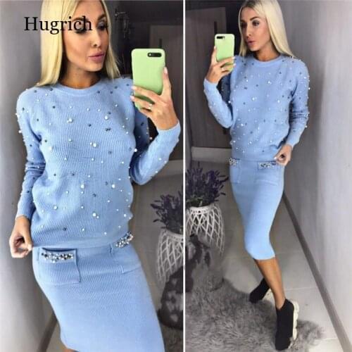 Hugrich Knitted Pencil Skirts
