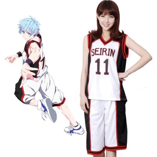 Kuroko no Basuke Cosplay Seirin Kuroko Tetsuya Kagami Taiga Costume Sportswear Uniform The Basketball Which Kuroko Plays Jersey