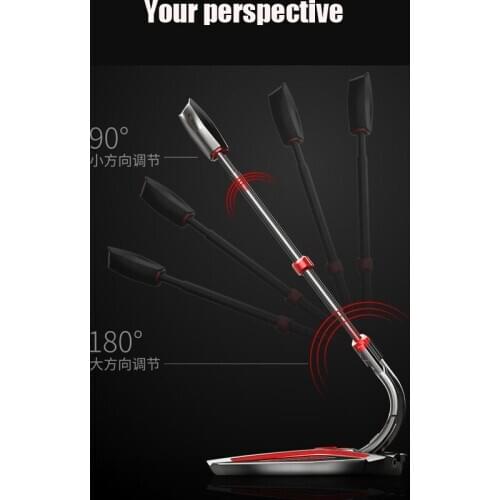 Microphone Computer Desktop Anchor Wired Game Voice Microphone Recording Notebook Sound Card Live Dedicated K Song