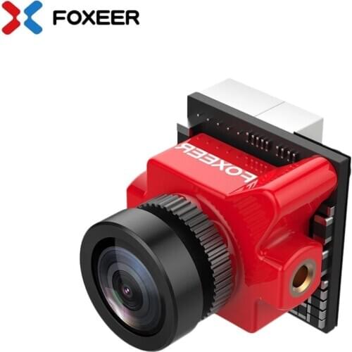 New Foxeer Micro Predator 5 Racing FPV Camera 19*19mm 1000TVL 1.7mm M8 Lens 4ms Latency Super WDR - Black Full Case