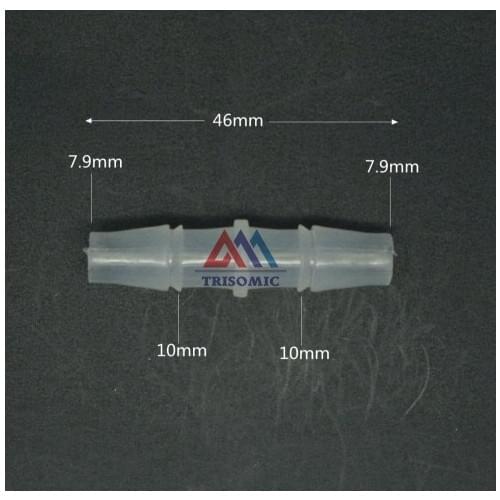7.9mm Straight Connector Plastic Fitting Barbed Connector Material PP Hose PVC Tube Connection Joiner Fitting Aquarium Fish Tank