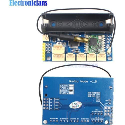 868mhz LoRa Radio Node V1.0 IOT Wireless Transmission Lora Module RFM95 SX1276 for Arduino ATmega328P 3.7-12V uFL Antenna