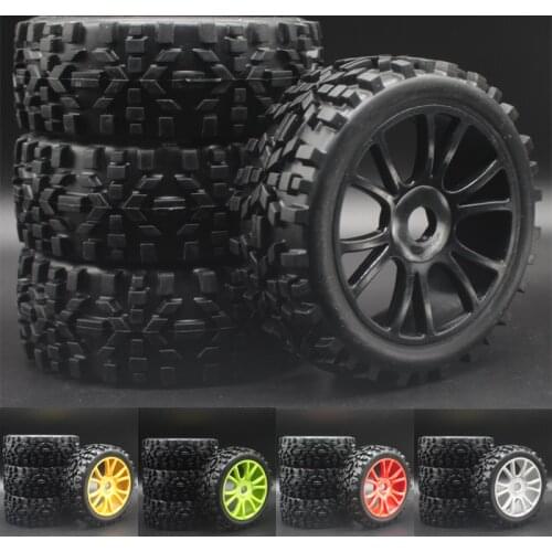 RC 1:8 Buggy Short Course Tires Wheel sets Wildemess Type For HSP HoBao