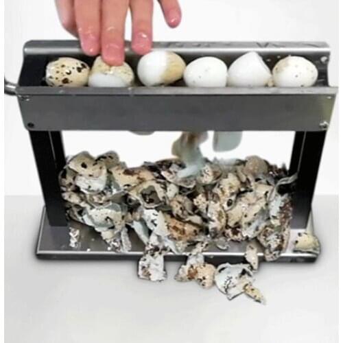 Egg Huller Manual Household Portable Hand Roll Quail Egg Peeler Manual Quail Egg Peeler Sheller