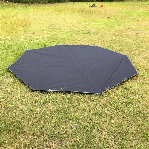 Waterproof Camping Tarp Mat Multifunctional Oxford Picnic Mat Octagonal Camping Mat Rain Cover For Outdoor Picnic Travel