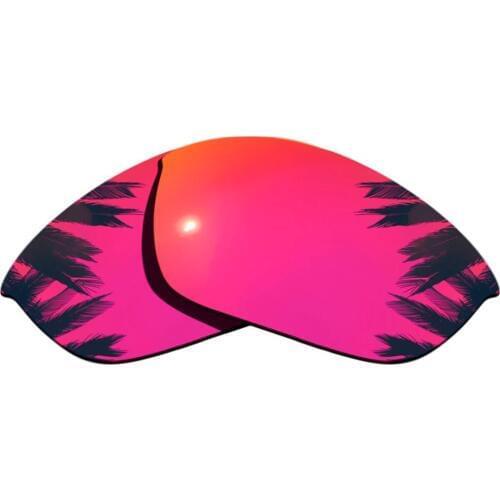 Midnight Sun Mirrored Polarized Replacement Lenses for Half Jacket 2.0 Sunglasses Frame 100% UVA & UVB