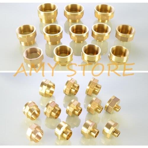 1Pc Male to Female 1-1/4"BSP to 1/2" 3/4" 1" 1-1/4"BSP Fuel Pipe Hex Reducing Bushing Adaptor Connector Plumbing Fitting