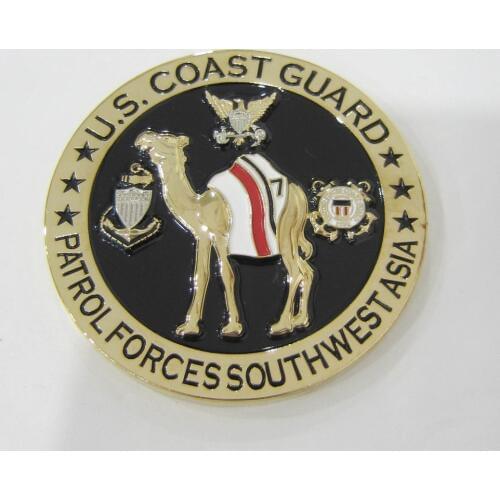 Custom 3D Metal Coin Souvenir Military Awards Carving Souvenir Challenge Coins
