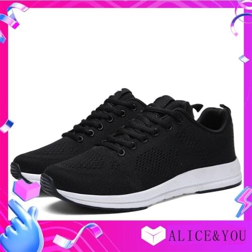 Alice&You High-Quality 2021 Summer Mesh Casual Sports Lace-Up Mens Shoes Low-Top Hiking and Jogging Full of Flexibility 38-45
