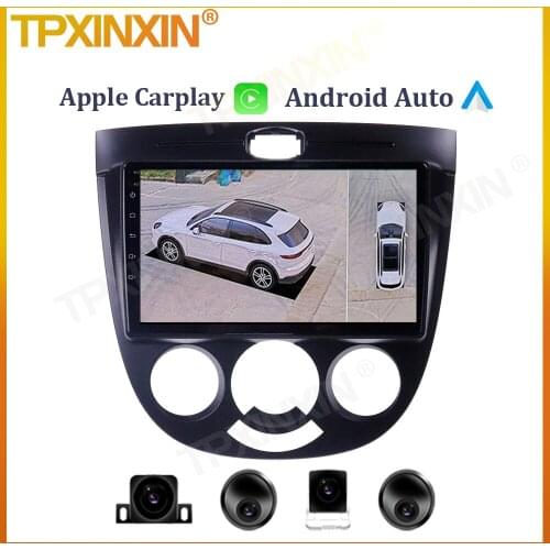 6+128G For Buick Excelle 2004 - 2007 Android Car Radio Multimedia Player Tape Recorder Video GPS Head Unit Carplay 360° Camera
