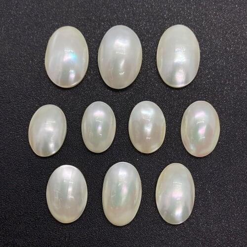 Natural White Shell Beads Irregular Shape Mother Pearl Loose Beads DIY Handmade Bracelet Necklace Shell Jewelry Accessories