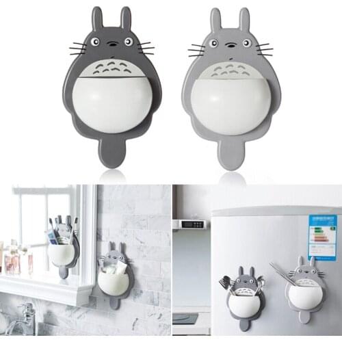 Powerful Triple Suction Cup Multifunctional Toothbrush Holder Toothbrush Toothpaste Storage Rack Bathroom Wall Suction Braces