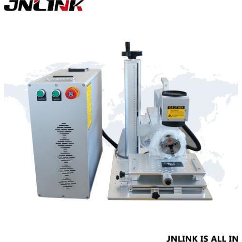 JNLINK China Factory price 20W 30W 50W fiber laser marking machine marker for stainless steel