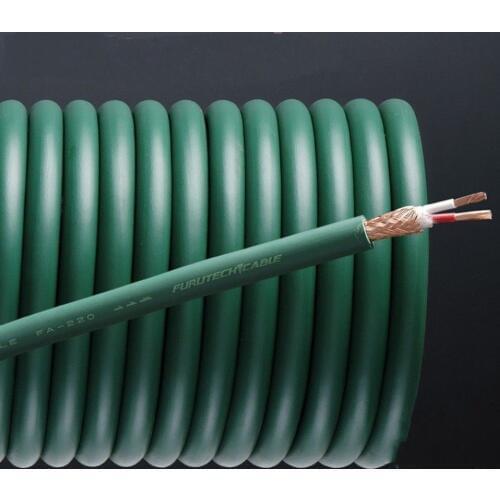 Furutech FA-220 OCC audio signal cable bulk audio Wire OD9.0mm (sell per 1M) diy Kuangm