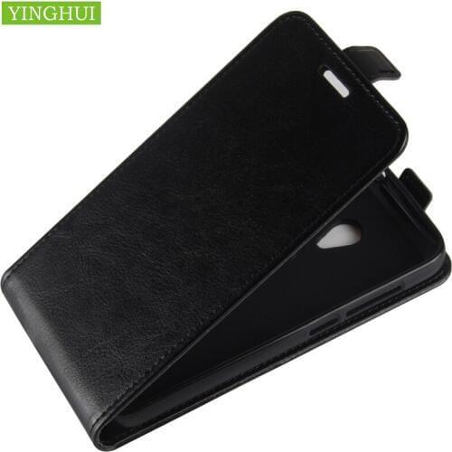 For Alcatel One Touch Pop U5 3G Leather + Silicone Magnetic Vertical Flip Case For Alcatel One Touch Pop U5 3G Cover Phone Bag