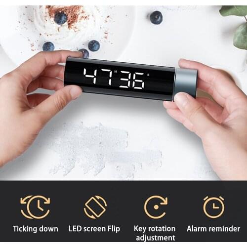 Magnetic Digital Timer For Kitchen Cooking Shower Study Stopwatch Large Led Digital Timer Lcd Display For Cooking Kids/teachers