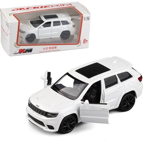 1:36 Die Cast Model Cars Collection Vintage Retro scale automobile Alloy Vehicle Coche Children Toys Jeep Grand Cherokee