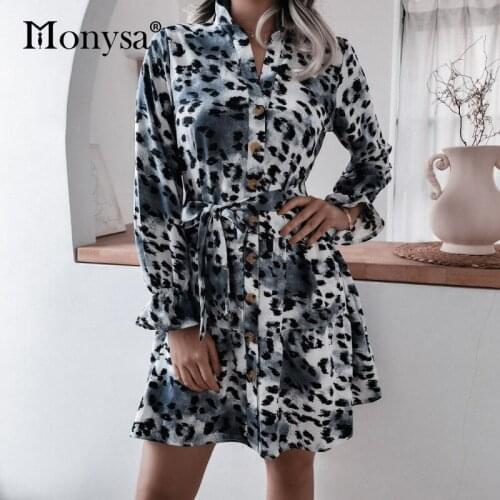 Monysa Fashionable Shirt Dresses