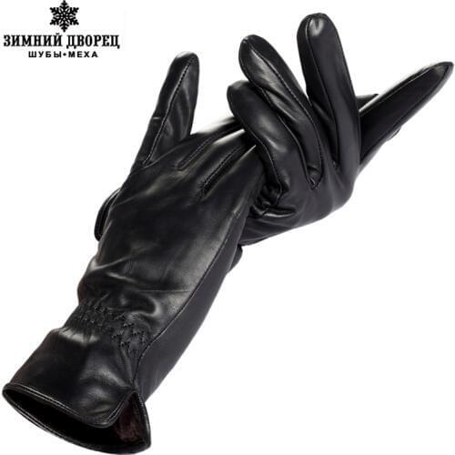 Brand Sales leather gl0ves men,Genuine Leather,Cotton lining,winter gl0ves men,leather gl0ves men black,Free shipping