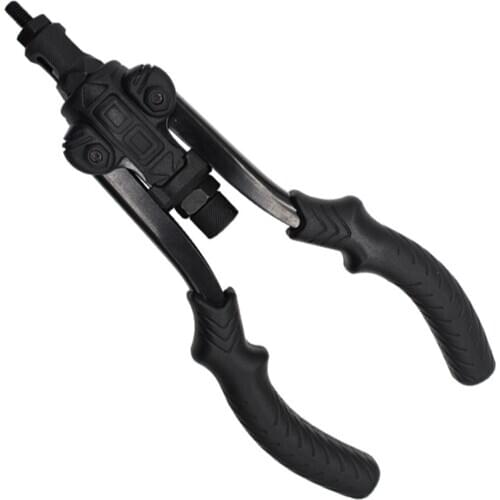 Manual Mandrels Non-Slip Toolbox Rivet Nut Guns 8" Non-slip Alloy Steel Antirust Nail Riveting