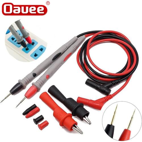 Multimeter Probe Test Leads Pin for Digital Multimeter Needle Tip Multi Meter Tester Lead Probe Wire Pen Cable 20A 1000V