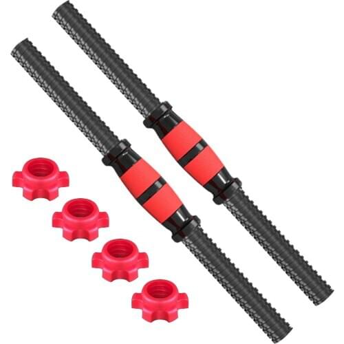 Dumbbell Rod Steel Weight Lifting Dumbbell Bar With Connector Gym Home Fitness Barbells With Non-Slip Grip Barbell Bar