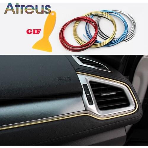 Car Styling Door Dashboard Air Outlet Interior Mouldings Trims For Mercedes Benz W204 W203 W205 W213 W212 CLA GLA B C clase AMG