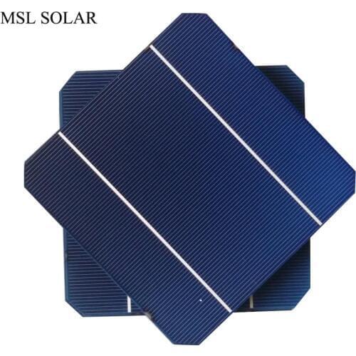 ALLMEJORES High Quality Monocrystalline solar cell 5x5 Grade A 2.8W 0.5V 24pcs/Lot for diy 12V mono solar panel Kits
