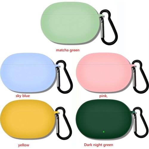 Earphone Protective Cover Soft Silicone Dustproof Protective Cover With Hook For Apple Magic Sound Beats Studio Buds Earphones