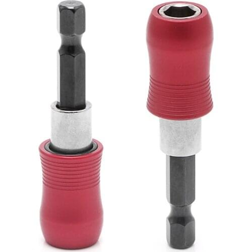 1 Pc 60mm 1/4 Inch Hex Shank Quick Release Screwdriver Bit Holder Extension Bar