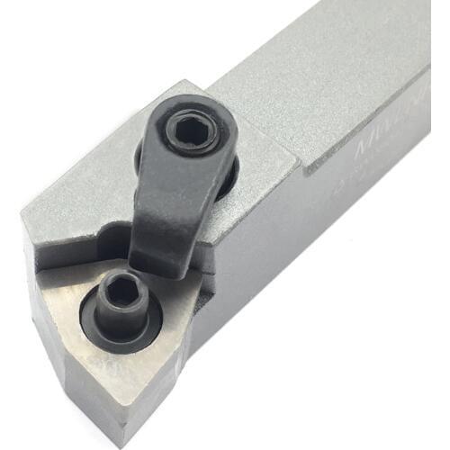 1pc MWLNR1616H08 External turning tool bar Lathe Holder Boring Bar for WNMG080404/08 inserts + 2pcs Wrenches for Power Tool