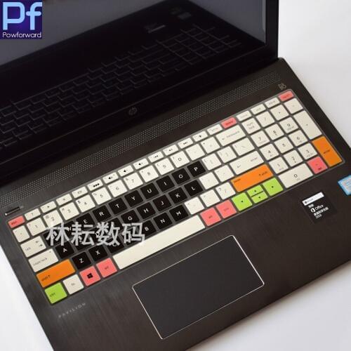 15 inch Silicone Keyboard film Cover skin Protector for HP Pavilion ENVY X360 15-BP003TX bp105 106 003 006TX 15.6 2017 released