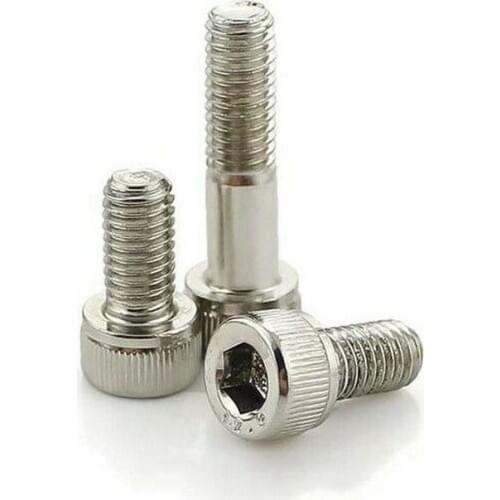 20pcs M2M2.5 Cylinder head hexagon socket head bolt/Extension nickel plated screws