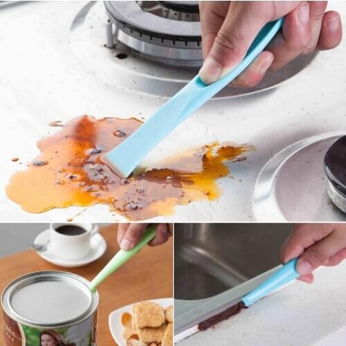 200PCS Creative Kitchen Bathroom Stove Dirt Decontamination gap scraping stains Opener cleaning tool
