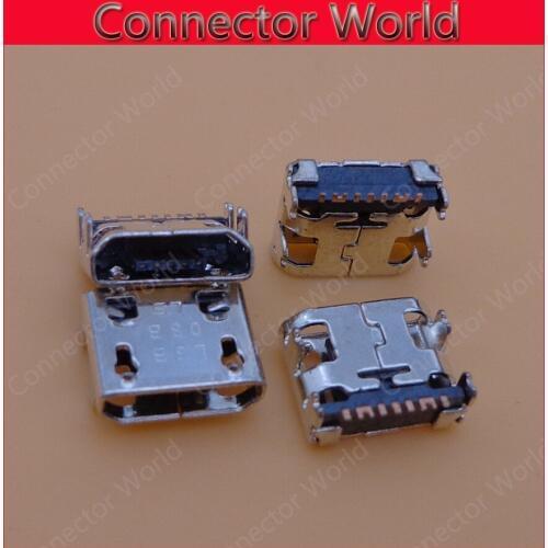 500PCS/LOT for Samsung Galaxy Trend Lite S7390 S7392 S6810 S6812 Micro usb charge charging connector plug dock socket port