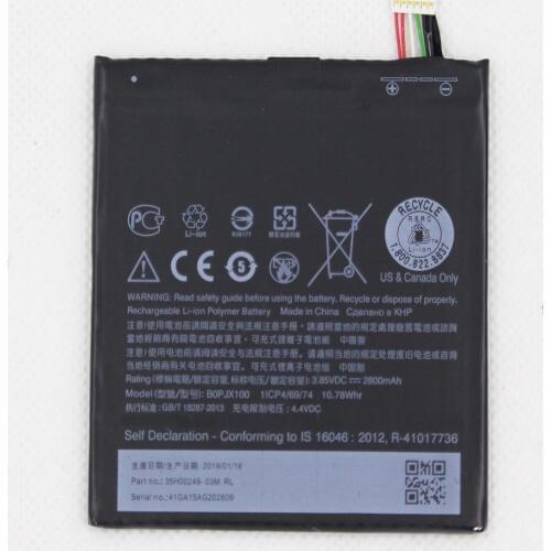 BOPJX100 battery For HTC One E9 Battery E9w E9+ Plus E9PW Powerful Battery 2800mAh Real Replacement mobile battery +tools